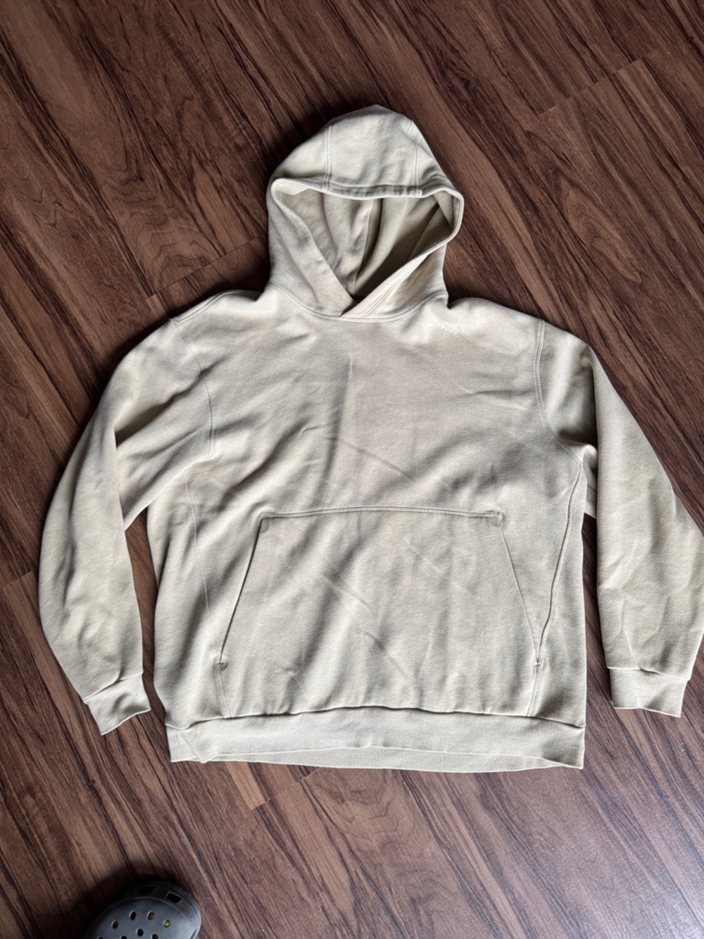 lululemon athletica Steady State Men's Khaki Hoodie Sweatshirt